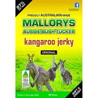 Mallorys Tocino Original Kangaroo Jerky 100g (for Human Consumption)