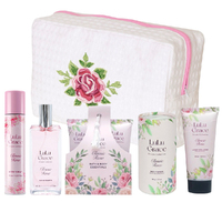 Lulu Grace Classic Rose Pamper Pack Gift Set with Luxury Ogilvies Rose Bag