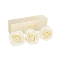 Luxury Ogilvies Rose Petal Soaps - Set of 3 - White