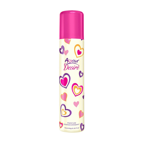 Desire Amour Perfume Womens Deo Body Spray 75ml