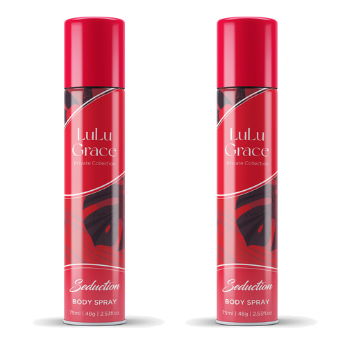 Lulu Grace Seduction Body Spray 75ml Twin Pack