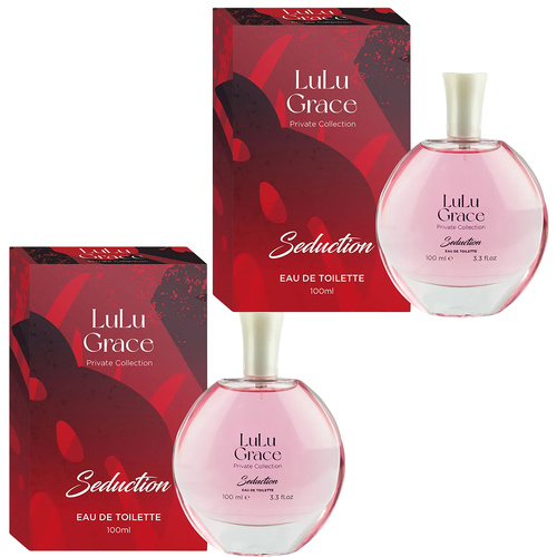 Lulu Grace Seduction Eau De Toilette 100ml 2 Pack Fragrance Set