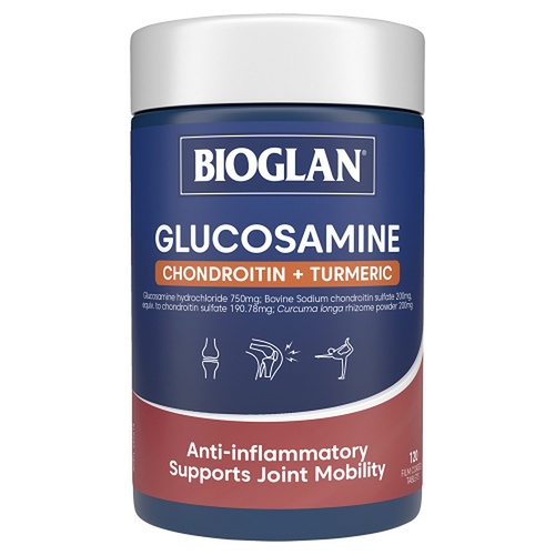 Bioglan Glucosamine Chondroitin and Turmeric 120 Tablets