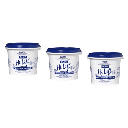 Hi Lift Blue Bleach 500g x 3 Bundle of 3