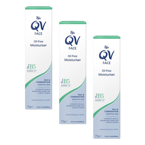 Ego Lightweight Oil-Free Facial Moisturiser 75g Pack of 3