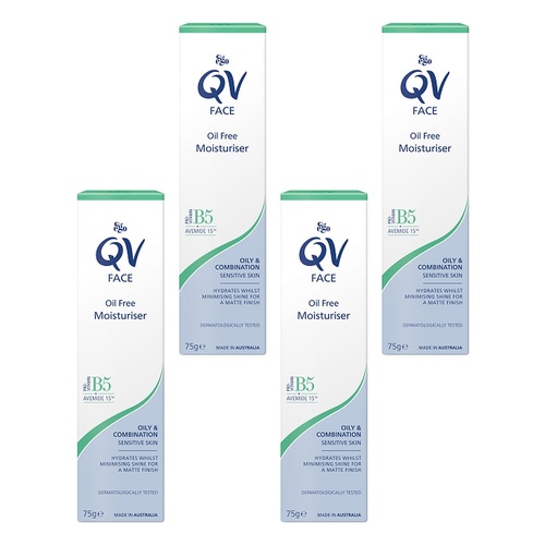 Ego Lightweight Oil-Free Facial Moisturiser 75g Pack of 4