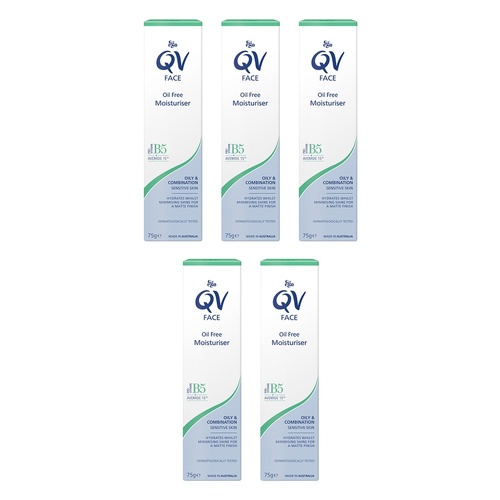 Ego Lightweight Oil-Free Facial Moisturiser 75g Pack of 5