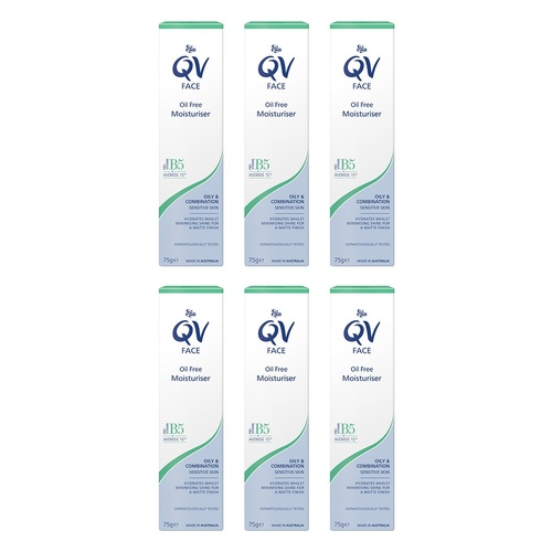 Ego Lightweight Oil-Free Facial Moisturiser 75g Pack of 6