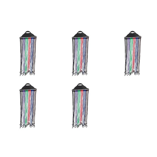 Health & Beauty Spectacle Cords Assorted Colours Pack of 12 Bundle of 5
