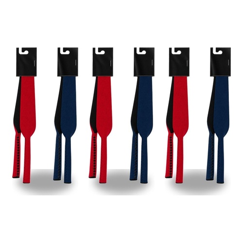Health & Beauty Neoprene Spectacle Holder Strap - Random Colour Supplied Pack of 3