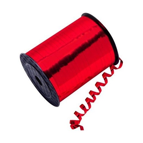 Curling Ribbon Red Metallic 5mm x 500 Yards