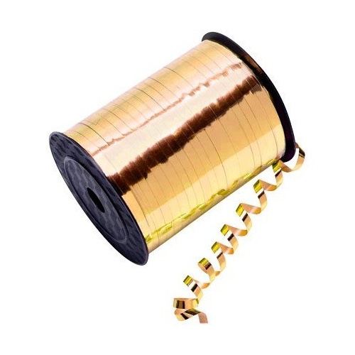 Curling Ribbon Gold Metallic 5mm x 500 Yards