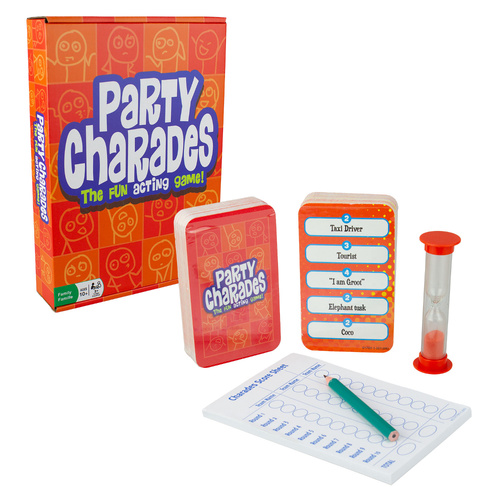 Party Charades Game Fun Acting Game for Families Groups & Game Nights
