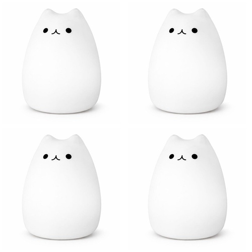 Silicone Cat Touch Lamp Pack of 4