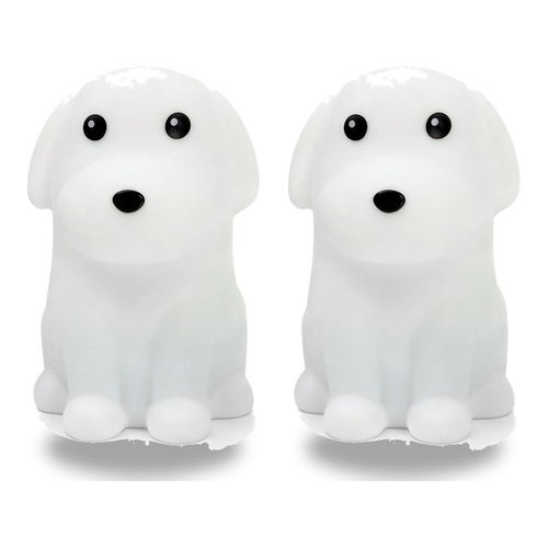 Silicone Puppy Touch Lamp Pack of 2