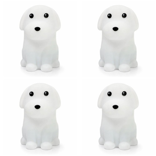 Silicone Puppy Touch Lamp Pack of 4