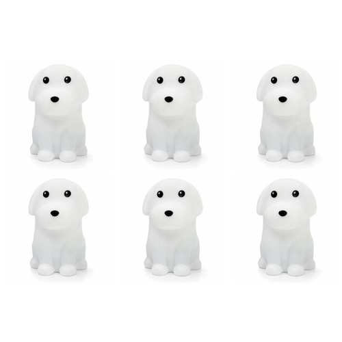 Silicone Puppy Touch Lamp Pack of 6