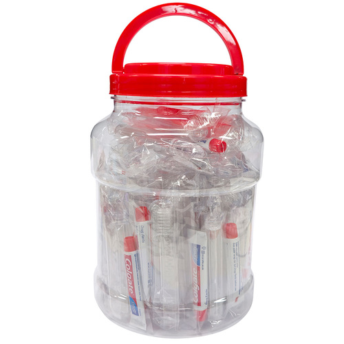 Travel Now Toothbrush and Toothpaste 10g Display Pack of 36