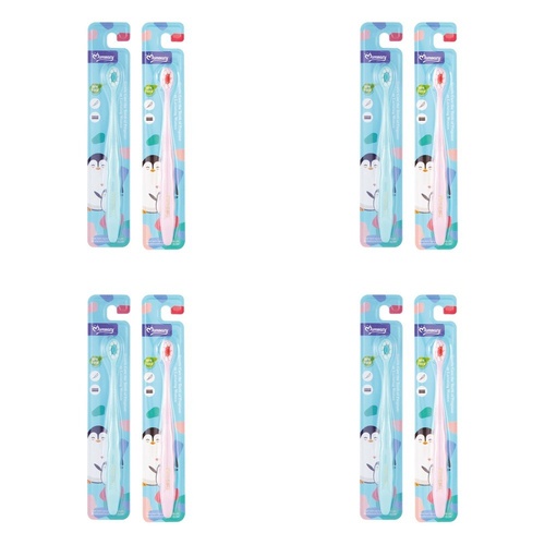 Momeasy Extra Soft Toothbrush for Pregnant and Breastfeeding Women - Random Colour Supplied Pack of 4