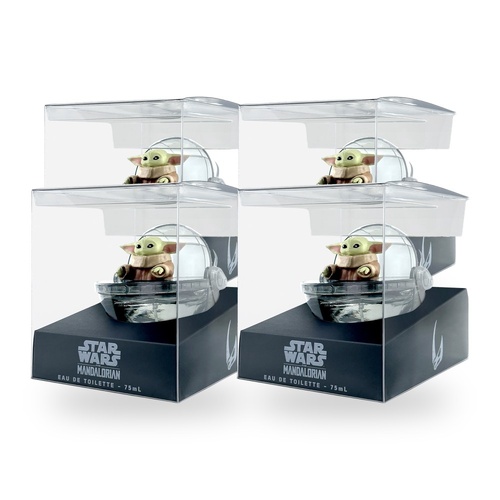 Star Wars Grogu Fragrance 75ml Pack of 4