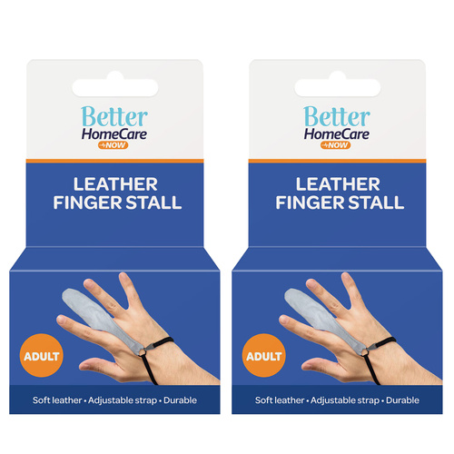 Better Home Care Now Adult Leather Finger Stall 15.5 x 3.9cm x 2