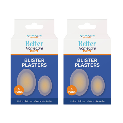 Better Home Care Now Breathable Sterile Waterproof Blister Plasters 10 Pack