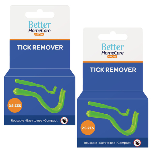 Better Home Care Now Reusable Tick Remover 2 Pack Easy to Use