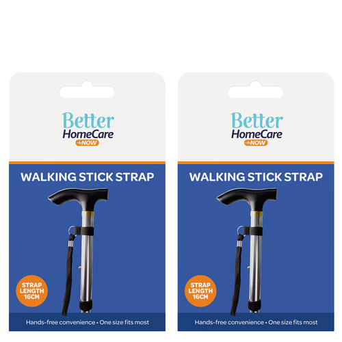 Better Home Care Now Walking Stick Strap Pack of 2 for Mobility