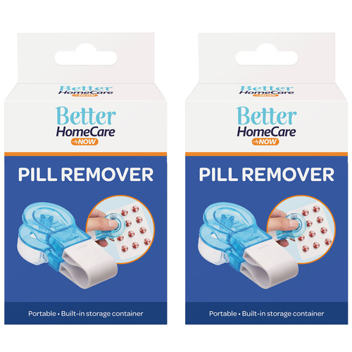 Better Homecare Now Pill Remover with Storage Blister Pack Extractor x2