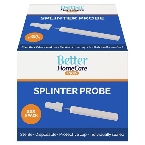 Better HomeCare Now Splinter Probe Sterile Box of 100