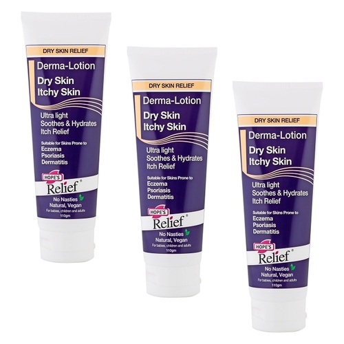 Hope's Relief Derma-Lotion 110g Pack of 3