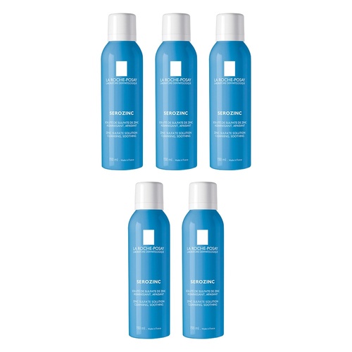 La Roche-Posay Serozinc Toning Mist 150mL Pack of 5