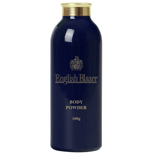 English Blazer Body Powder 100g Talc Free Cornstarch Scented Deodorising Powder