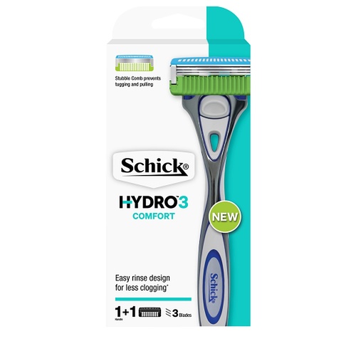 Schick Hydro3 Razor & 1 Blade