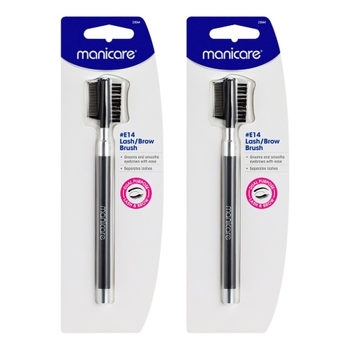 Manicare E14 Lash/Brow Brush Pack of 2