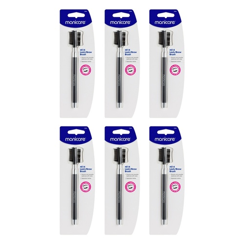 Manicare E14 Lash/Brow Brush Pack of 6
