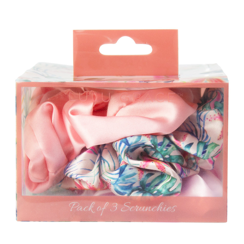 Lulu Grace Tropical  Paradise Scrunchies 3 pack