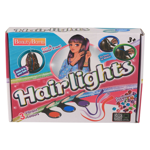 Hairlights Hair Chalk Kit Temporary Washable Hair Colour with Accessories