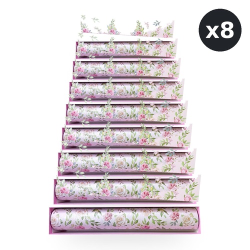 Lulu Grace Rose Scented Drawer Liners Pack Of 6 Perfect For Fresh Drawers Bundle of 8