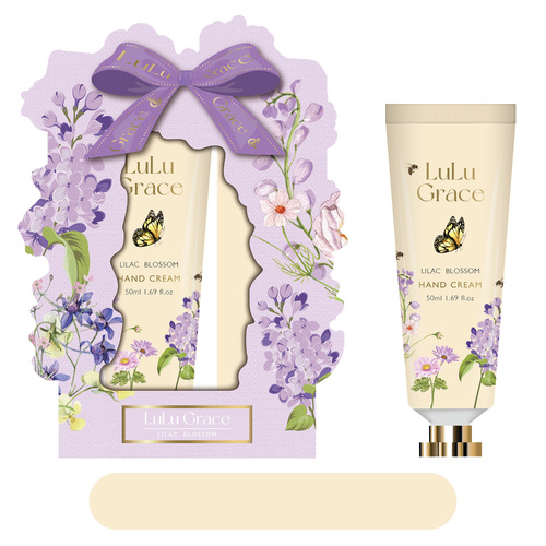 Lulu Grace Lilac Blossom Hand Cream & Nail File Gift Set 50ml
