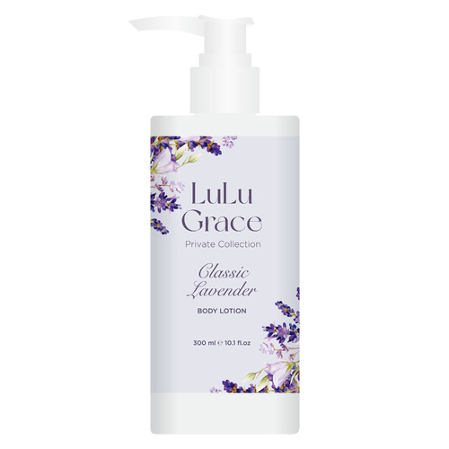 Lulu Grace Lavender Body Lotion 300ml Private Collection Moisturiser