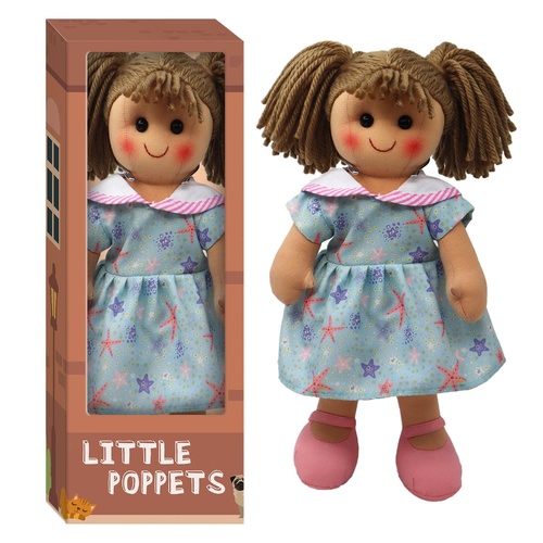 Little Poppets Rag Doll Shelly 30cm