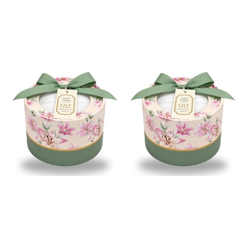 Lulu Grace Heritage Collection Lily Petals Dusting Powder 150g Bundle of 2