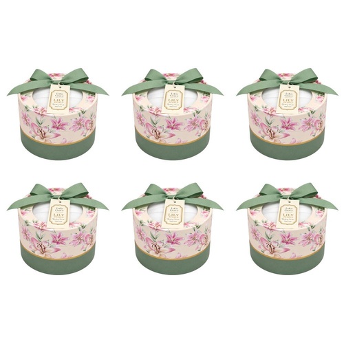 Lulu Grace Heritage Collection Lily Petals Dusting Powder 150g Bundle of 6