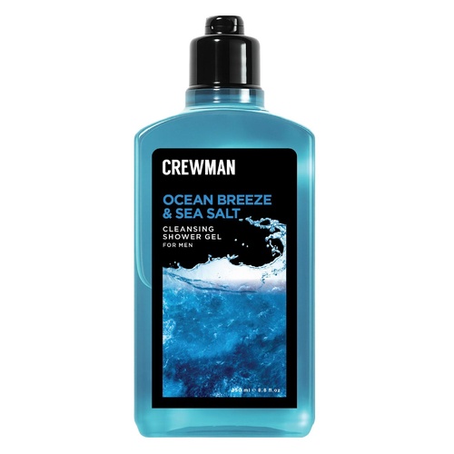 Crewman Ocean Breeze & Sea Salt Shower Gel For Men 250ml Body Wash