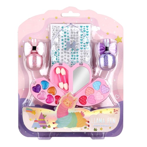Llama Fun Kids Makeup Set with Nail Polish