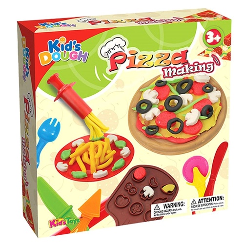 Kid's Dough Pizza Making Play Dough Set Ages 3+