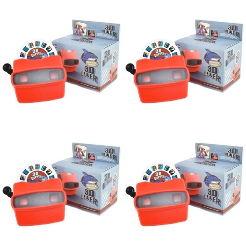 3D Viewer Ocean Theme with Picture Reel Pack of 4