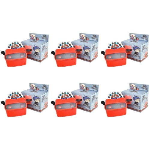 3D Viewer Ocean Theme with Picture Reel Pack of 6