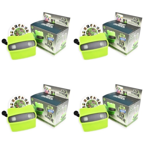 3D Viewer Dinosaur Theme with Picture Reel Pack of 4